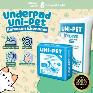Holycatlabs Underpad Unipad Alas Pipis dan Melahirkan Kucing Anjing Pee Poop Popok Hewan Peliharaan