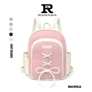 RANARA KODE RN44 Tas Ransel Mini Wanita Tas Backpack Kombinasi Multifungsi - MSL