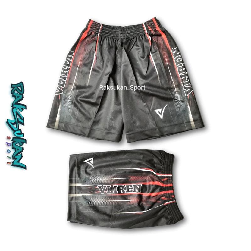 Celana Voli Volly Vliren Celana Printing Pria Celana Olahraga Kolor Voli celana Boxer Sport 1