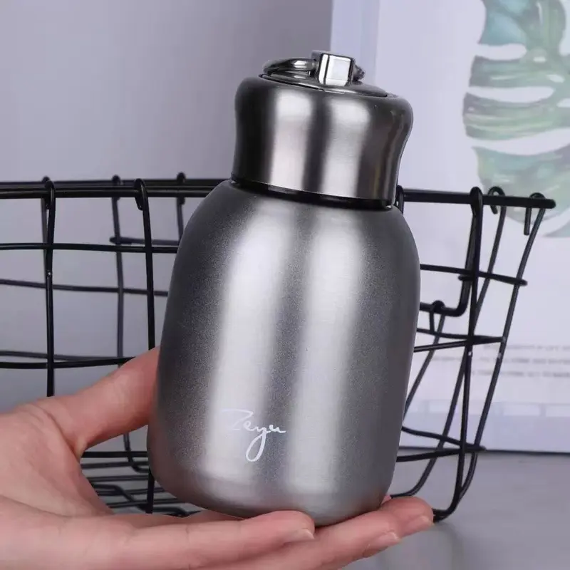Botol Minum Thermos 300ml Mini Tahan Panas dan Dingin 4