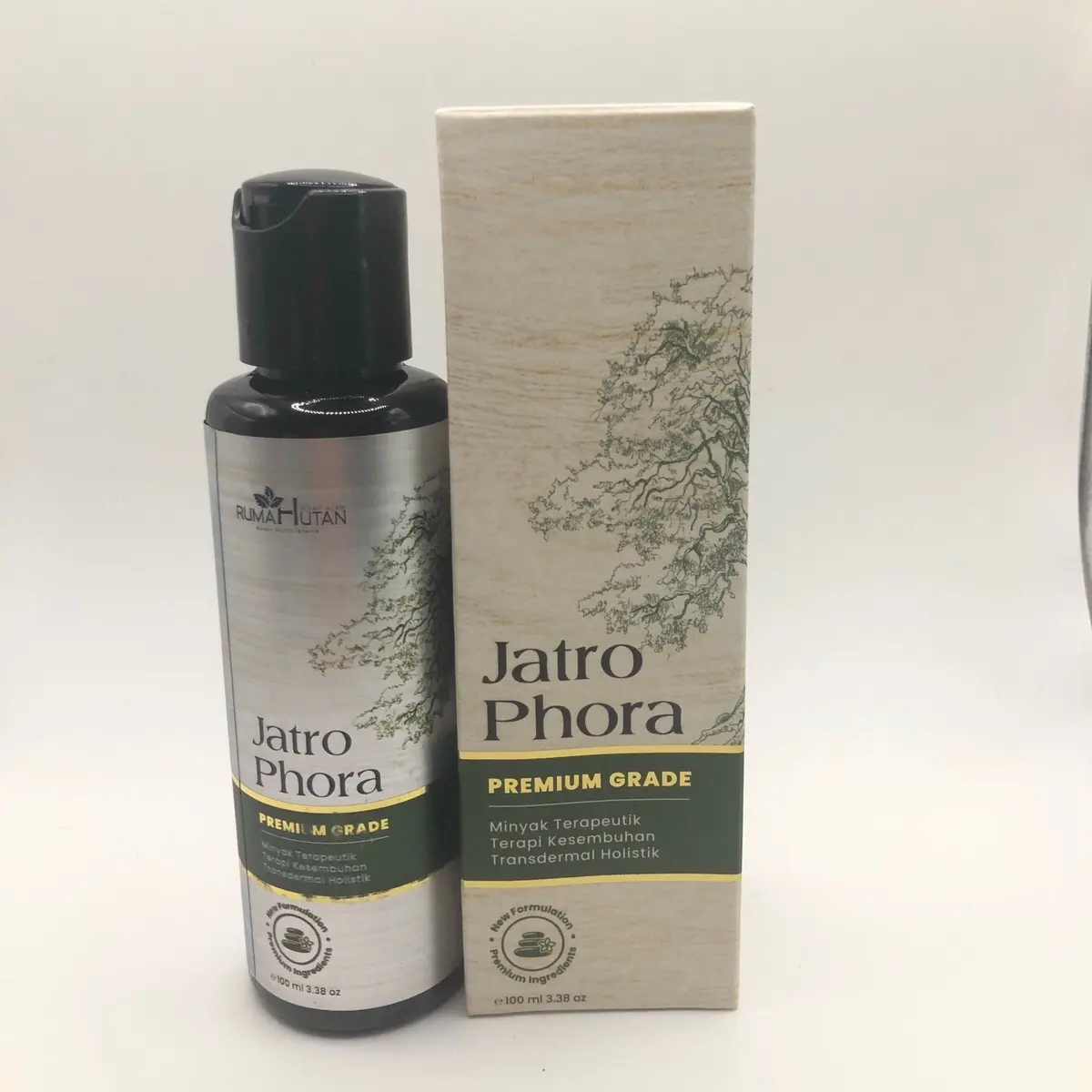 { TANPA BUKU} 1 botol MINYAK JATRO PHORA URUTAN