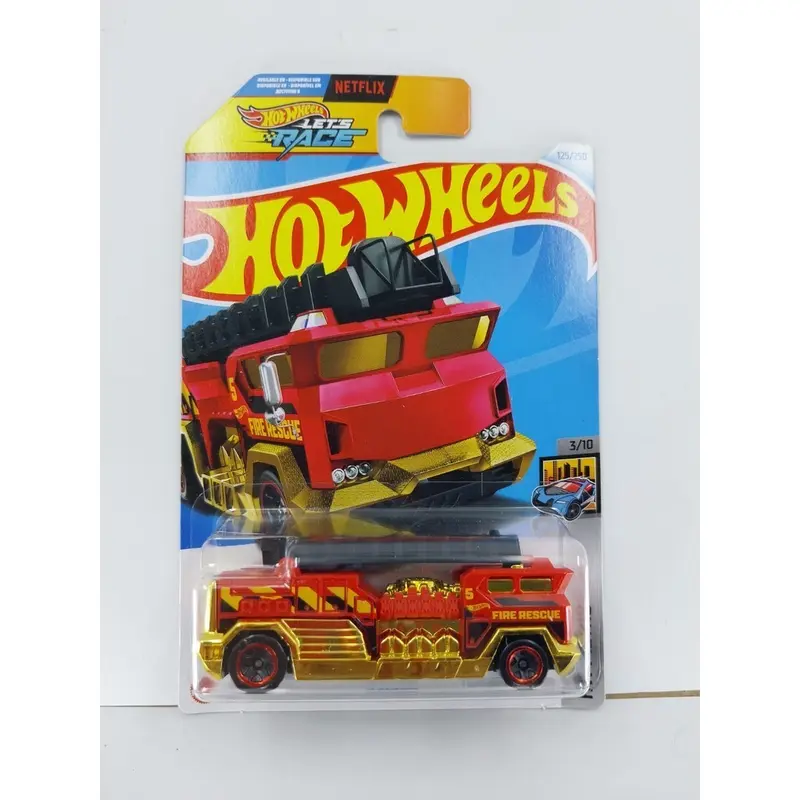 Hot Wheels 5 Alarm Truck Pemadam Merah Lets Race Netflix 1