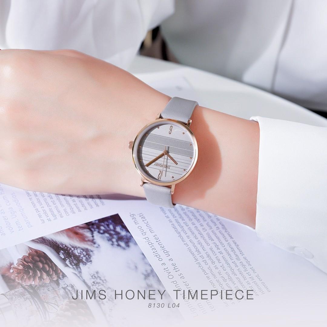JIMS HONEY JAM TANGAN WANITA JT 8130 (FREE BOX + BATERAI)