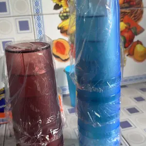 GuudStore Gelas Plastik Bening 6 - 12 Pcs Anti Pecah Food Grade BPA Free untuk Kebutuhan Rumah Tangga