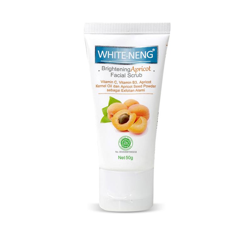 Biarfit White-Neng Brightening Apricot Facial Scrub - 100gr 1