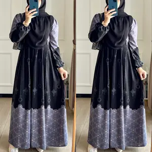 KIMBERLY DRESS BUSUI FRIENDLY / KOREAN DRESS KEKINIAN ADA SIZE S M L XL DRESS TERBARU 2024 Muslim