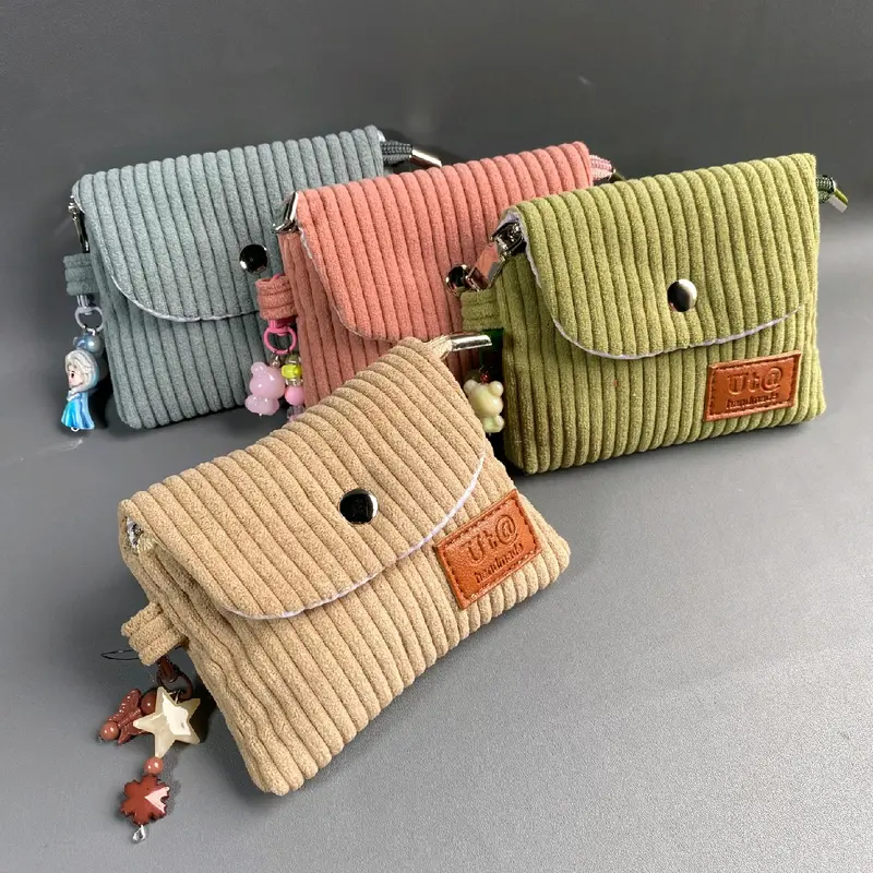 UmahNun_Dompet Koin  Wanita Launa by Uta bahan Corduroy 0