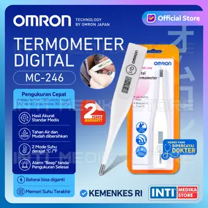 OMRON - Termometer Digital MC 246 | Termometer Omron | Thermometer