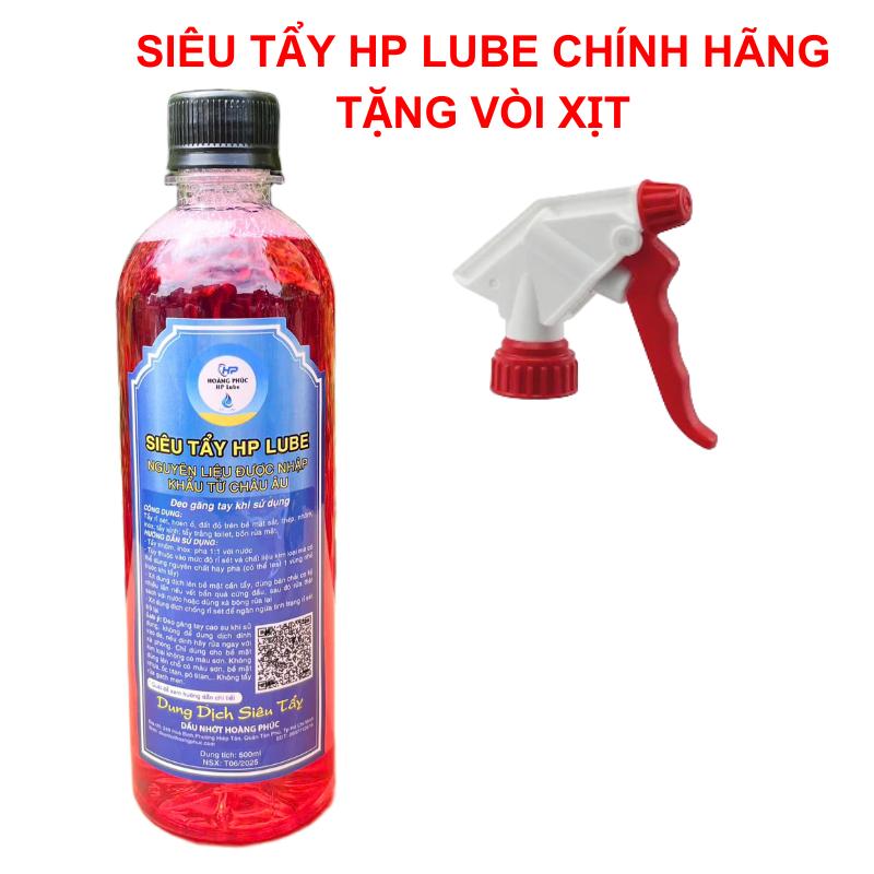  Siêu Tẩy Rửa Lốc Máy Tẩy Rửa Xe Không Chạm Tẩy Rỉ Sét Chi Tiết Kim Loại HP Lube Chai 500ml 