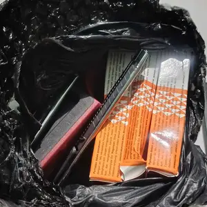 pengasah pisau gunting dapur knife sharpener swift sharp alat penajam benda Baja Hitam Plastik Stainless