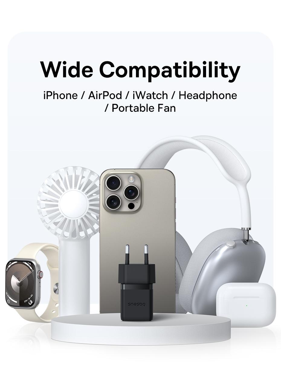 Baseus Palm 20W 30W Fast Charger C+U for iPhone 14 13 12 11 X PD