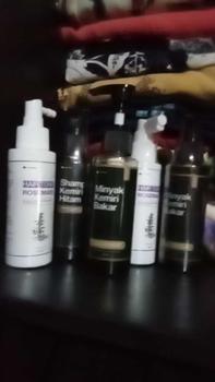 Product Review of [PAKET KOMPLIT] Minyak Kemiri bakar Shampoo & Hair Tonic Rosemary 100ml -  membantu Melebatkan, Menebalkan, Menghitamkan, Mengatasi Rontok & Ketombe, Perawatan Brewok & Jenggot vitamin rambut from H**n D**a 0