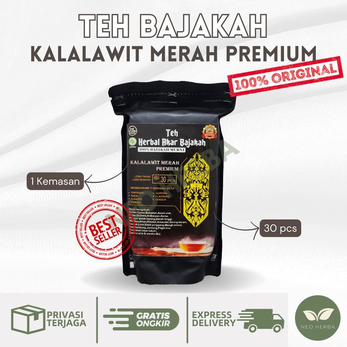 TEH HERBAL AKAR BAJAKAH KALALAWIT ISI 30 ORIGINAL ASLI KALIMANTAN 0