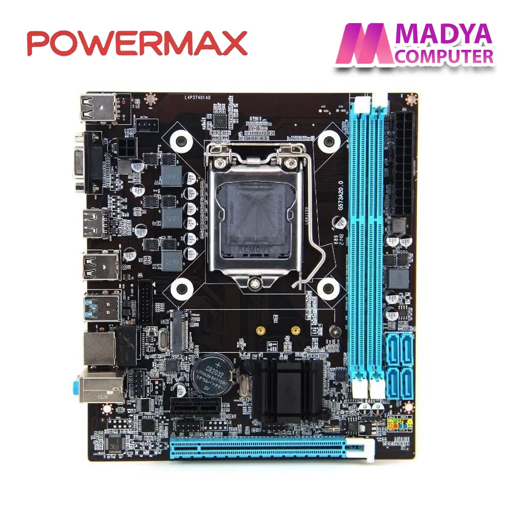 Motherboard POWERMAX H81 Socket 1150 DDR3 Support NVMe