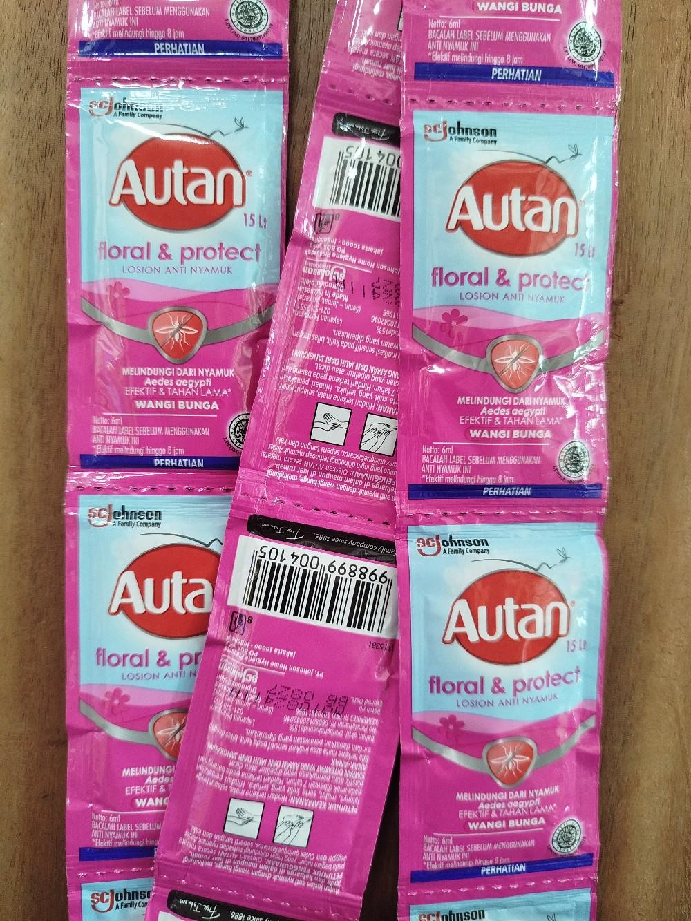 Lotion Anti Nyamuk Autan Aedes Aegypti Floral & Protect 1 Pcs Bunga