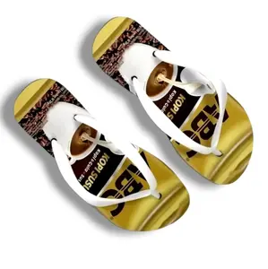 Sandal Jepit Pria Terbaru Motif Kopi Susu Desain Unik dan Nyaman untuk Harian Safety