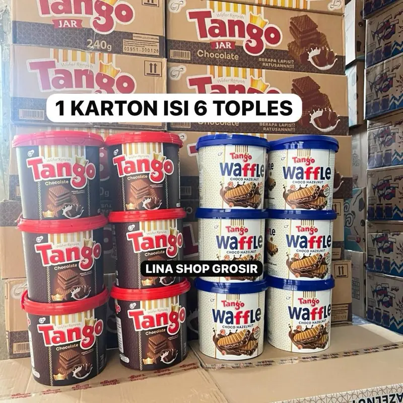 1 KARTON/DUS TANGO TIMBA/JAR ISI 6 TOPLES 0