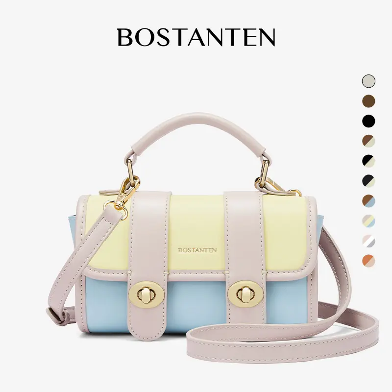 [Marsya bag x popsea] BOSTANTEN Tas Cambridge Tas Wanita 2025 Hand Bag Selempang Wanita Tas Sling Bag 2 in 1 Shoulder Bag 0