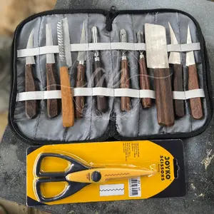 pisau garnish 10 gunting dompet / pisau garnish / pisau ukir buah dan sayur