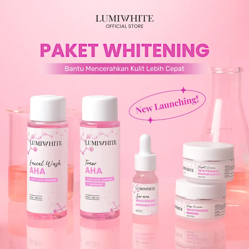 LUMIWHITE - Paket WHITENING Series Lengkap 1