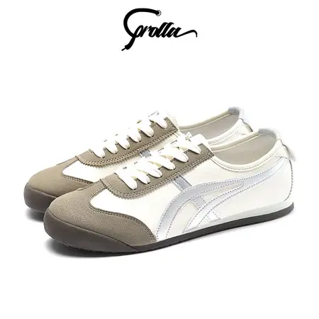 COROLLA Sepatu Olahraga Wanita Tiger-66 Sepatu Casual Sport Shoes Sneakers Viral Sepatu Kerja Main Outdoor Onitsuka BlackCoklat Merah Biru Putih Hitam 1