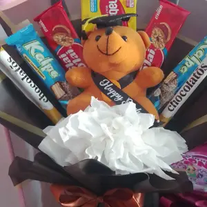 Boneka Wisuda Teddy Bear Mini Generation 2025 Happy Graduation Hadiah Unik untuk Wisudawan