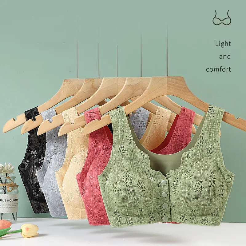 Áo Ngực Cho Con Bú Cho Nữ, Ngoại Cỡ M-3XL, Đồ Lót Mỏng Mùa Hè, Thoải Mái, Không để lại dấu vết 4