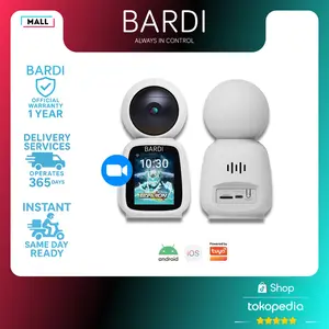 BARDI Bundlng Smart IP Camera PTZ Indoor with Video Call Screen + Micro SD Kamera CCTV WiFi