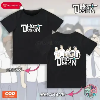 Dhot Design Kaos Anak Dhot Design GENG 4G Baju Dhot Design Anak Depan Belakang 0