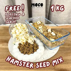 1 KG TERMURAH MAKANAN HAMSTER CAMPURAN BERGIZI