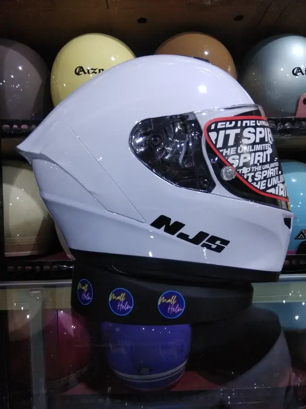 HELM NJS FULLFACE ZX1 ZX 1 SOLID 2