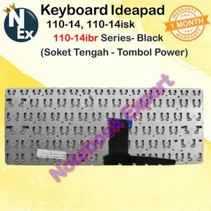 Keyboard Ideapad 110-14 110-14ibr 110-14isk Soket Tengah