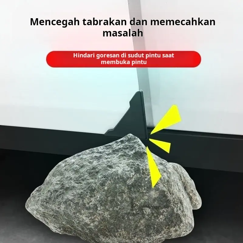[empat dalam satu paket] stiker anti-tabrakan sudut pintu mobil, strip pelindung permukaan cat anti-gores dan anti-tabrakan bukaan tepi pintu dan barang-barang dekoratif