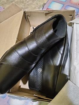 Product Review of Eral Vittori : Lecter 016 Sepatu Pria Formal Pantofel  Kerja Kulit Asli coklat hitam Shoes from M**️ 0