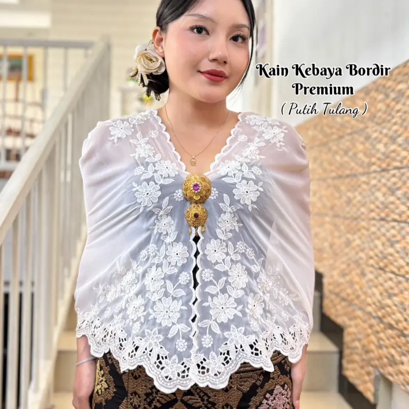 Kain Sifon Bordir Premium Terbaru dengan Desain Elegan dan Detail Bordir yang Menawan