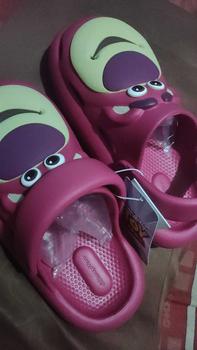 Product Review of Sandal Lotso Beruang Stroberi Sandal Kartun Lucu Shoes Sendal Wanita Karet Cewek Cowok from ℳ**ᥕ 1