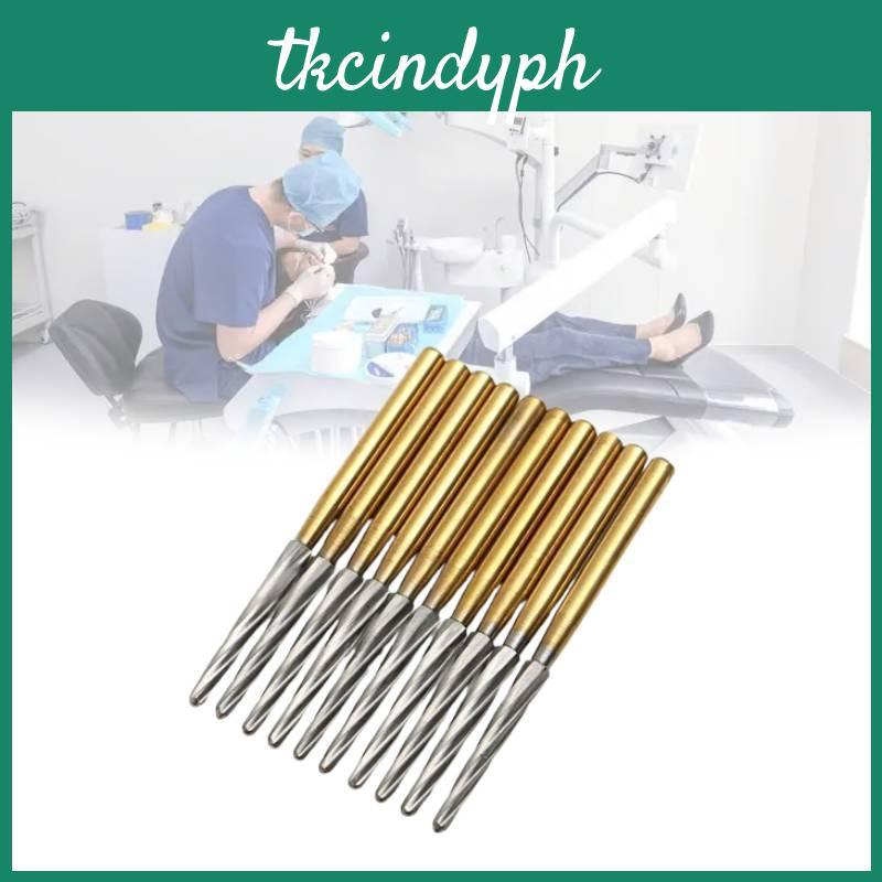 Dental Tungsten Steel Long Crack Drill Highspeed Carving Attachment For Dental…