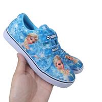 TERBARU!!! SEPATU ANAK KARAKTER FROZEN FREE CETAK NAMA DAN PHOTO ...