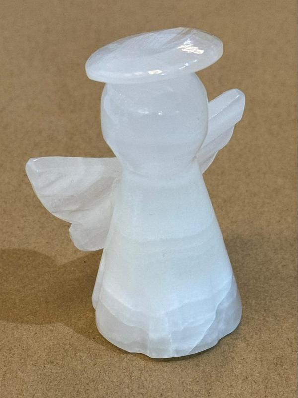 Auralis.sg Crystal Mexican White Onyx Angel 3