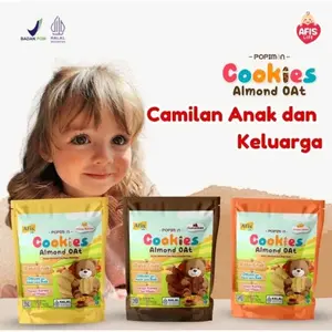 Afis Popimon Cookies Almond Oat 50gr