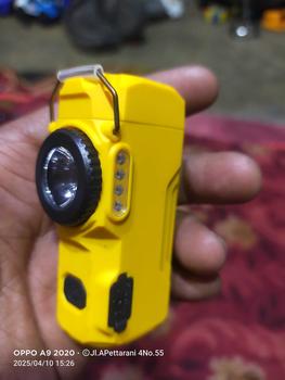 Product Review of <Pengiriman Lokal>Tongkol Membawa Rantai Kunci Cahaya Darurat Lampu Portabel Rechargeable Senter LED from D**A 1