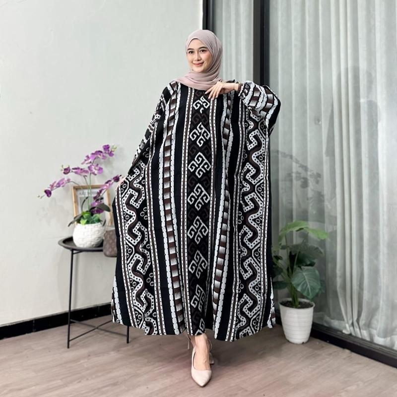 Gamis Kaftan Songket Tebal Muslimah 3