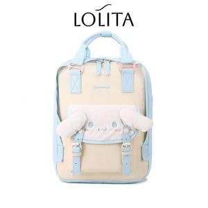 Lolita Korean Backpack for women Girl Fashion Cute Style Cinnamoroll  bag Waterproof Travel Backpack Original Kurome college school Bag