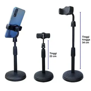 Phone Holder TRIPOD PHONE HOLDER STAND HOLDER UNIVERSAL - DUDUKAN HP