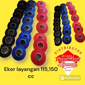 Ekor Layangan Ukuran 2,5cm x 100 Yard - Tahan Lama dan Fleksibel