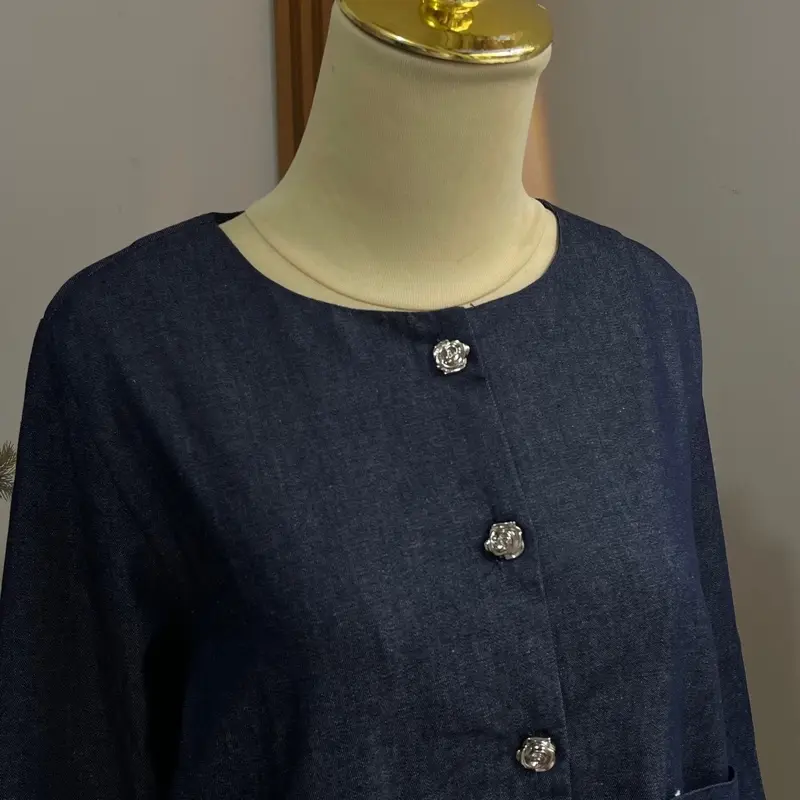 ￼Celin blazer  | blazer wanita | gold button | atasan wanita 4