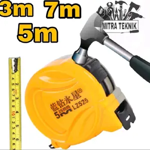 Meteran Tukang Bangunan 3m 5m 7.5m Metaran Murah kualitas