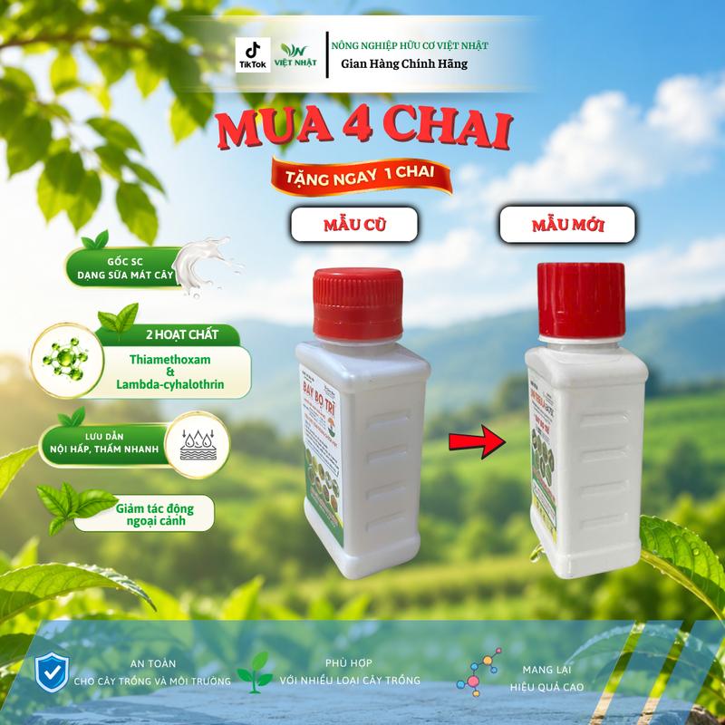 Dung dịch BAY BỌ TRĨ chăm cây 100ml - Hỗ trợ cây trồng giảm tác động ngoại cảnh…