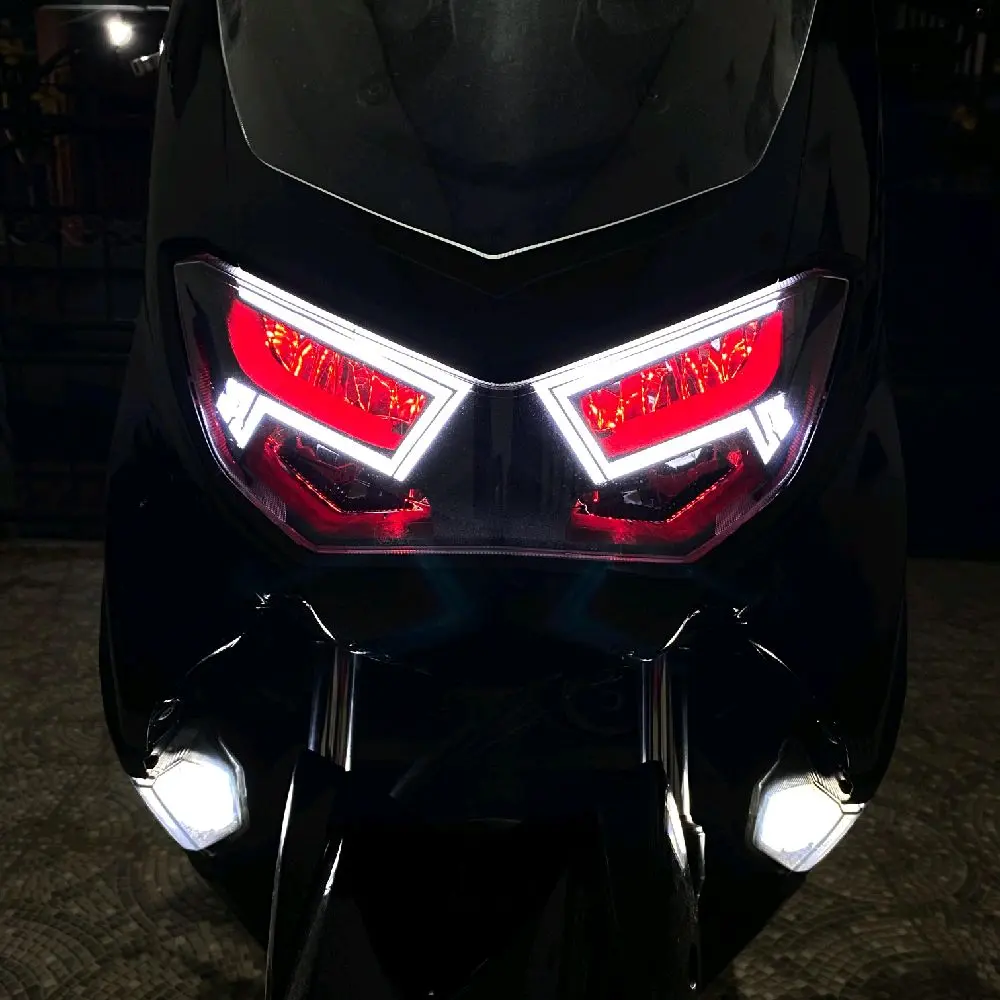 Alis Lazy Nmax New Type MX 01, Lampu Alis Nmax New Lampu Motorcycle 2020-2024