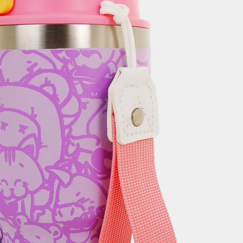 CRSL Zoey Water Bottle I Botol Tempat minum I Tumbler I Tumblr Travel Bottle Stainless 480ml 16oz | Tahan Panas Dingin up to 6 jam Kitchenware 2